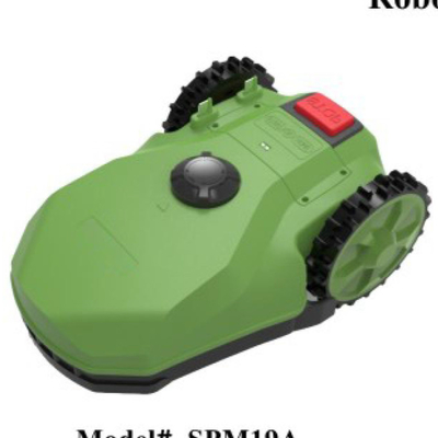 1400w Akülü Robotik Çim Biçme Makinesi 0 Dönüşlü Bahçe Fırçasız